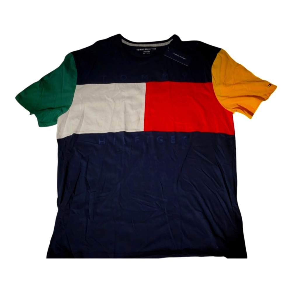 NWT Tommy multi color shirt